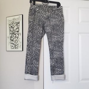 Leopard Print Jeans